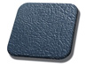 (image for) 64-68 COUPE UPHOLSTERED PACKAGE TRAY W/O SPEAKER HOLES - DK AQUA