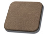 (image for) 64-67 COUPE UPHOLSTERED PACKAGE TRAY W/SPEAKER HOLES - PALOMINO