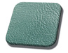 (image for) 64-67 COUPE UPHOLSTERED PACKAGE TRAY WITH SPEAKER HOLES - AQUA