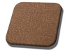 (image for) 64-67 COUPE UPHOLSTERED PACKAGE TRAY WITH SPEAKER HOLES - SADDLE