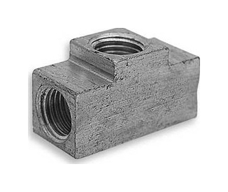3/16" 3/8-24" EDELMANN INVERTED FLARED BRAKE LINE TEE FITTING (image for) 3/16" 3/8-24" EDELMANN INVERTED FLARED BRAKE LINE TEE FITTING