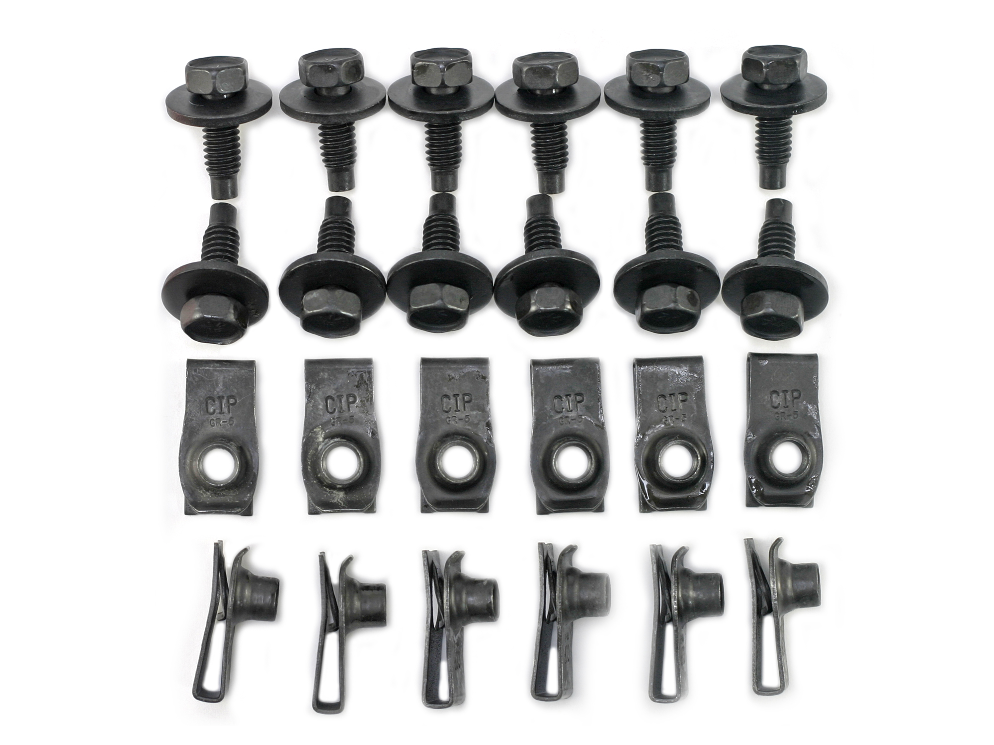 (image for) 65-68 FENDER BOLTS AND NUTS - 24 PCS
