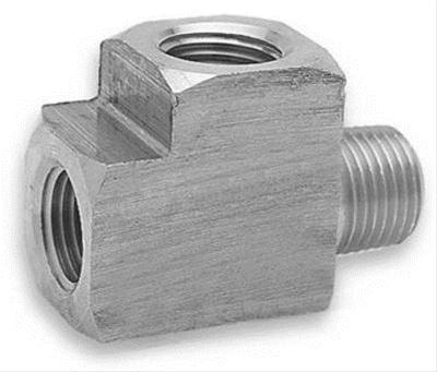 (image for) EDELMANN BRASS FITTING - 1/4" THREAD, TEE - Click Image to Close