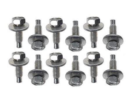 (image for) 65-70 FENDER BOLTS CADNIUM PLATED - 12 PACK