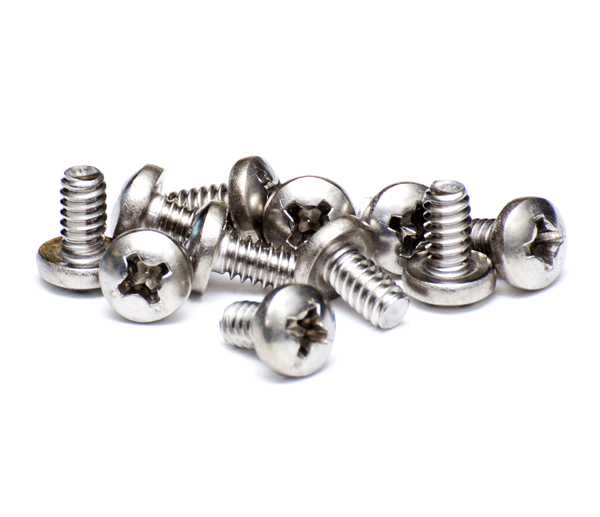 (image for) 65-70 CONVERTIBLE STAINLESS STEEL TOP BOOT STRIP SCREWS - 11 PCS