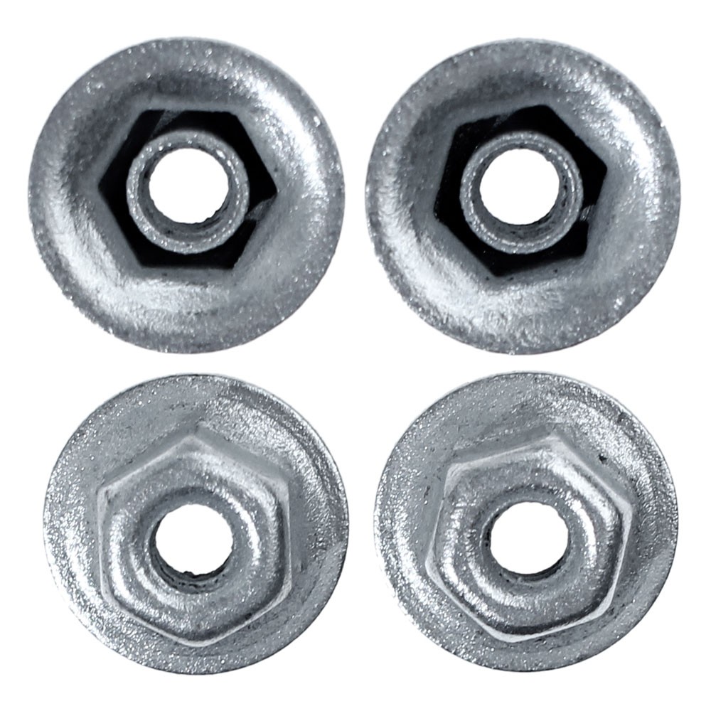 (image for) 65-68 TAIL LIGHT BODY NUTS - ONE SIDE - 4 PCS