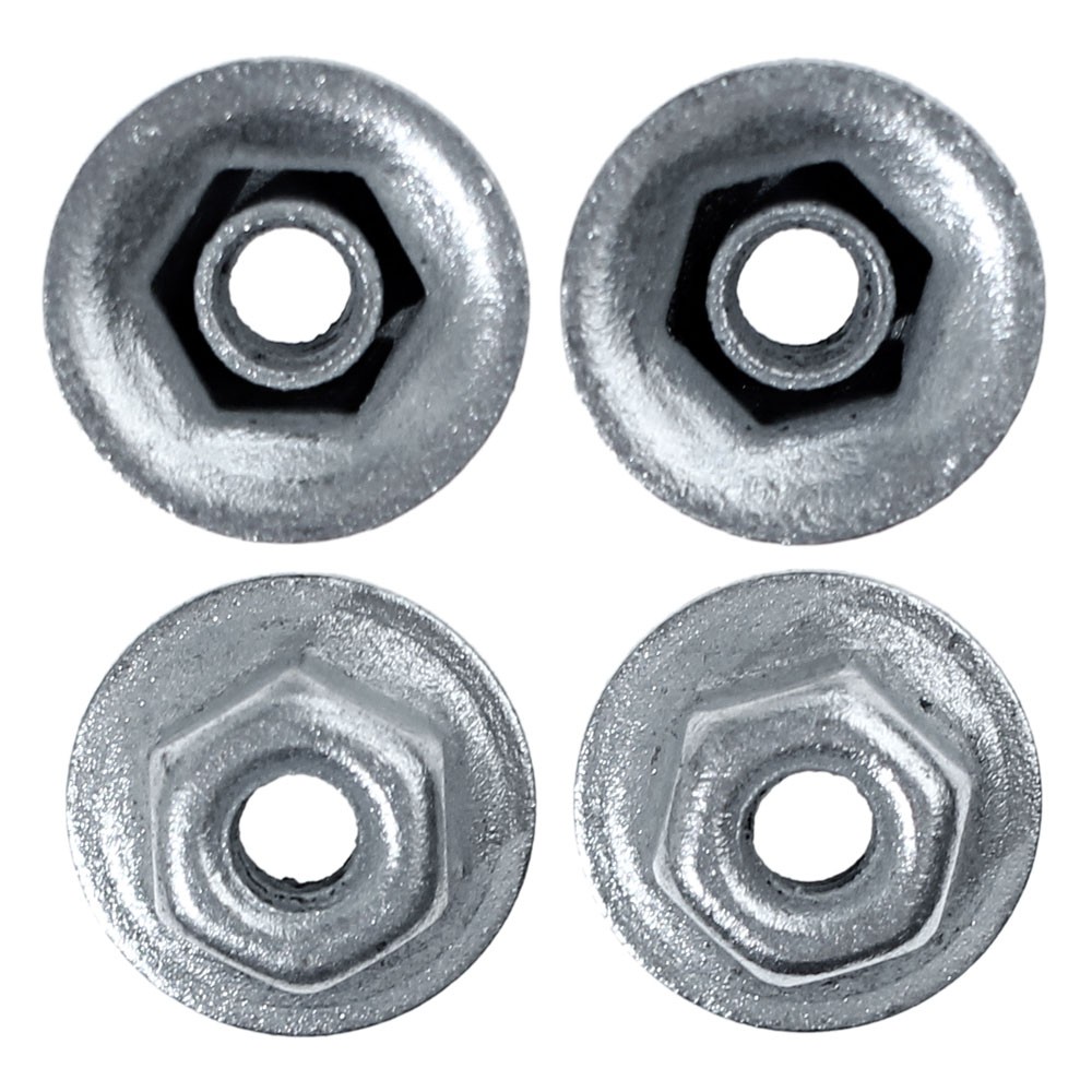 65-68 TAIL LIGHT BODY NUTS - ONE SIDE - 4 PCS (image for) 65-68 TAIL LIGHT BODY NUTS - ONE SIDE - 4 PCS