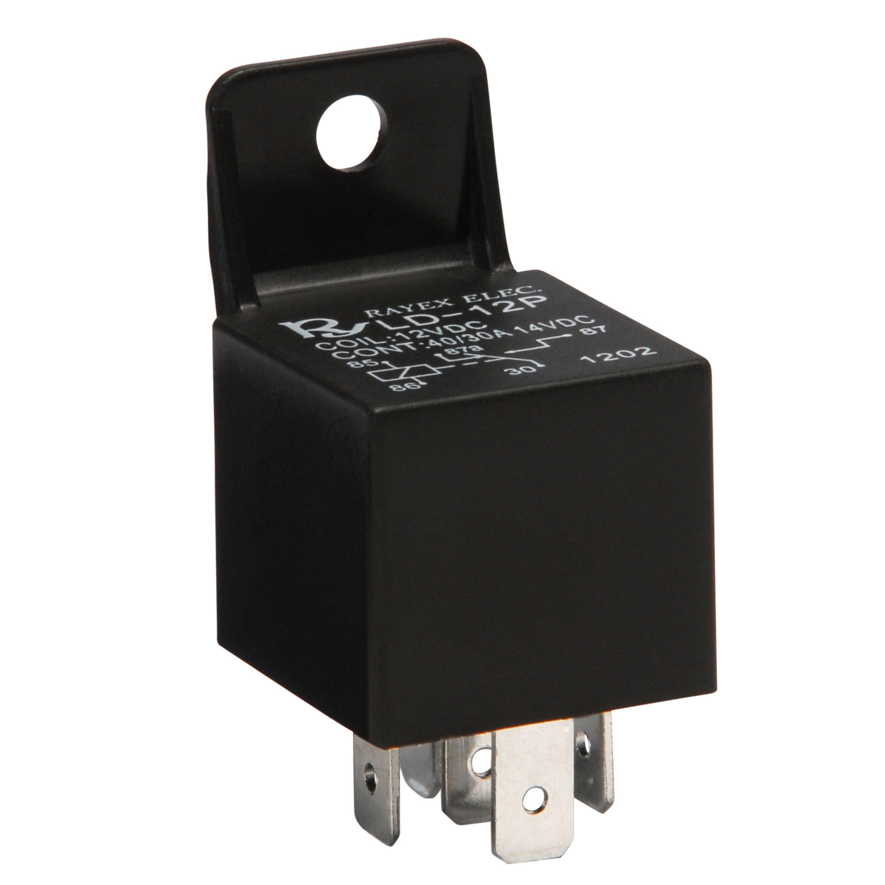 (image for) 12VDC AUTOMOTIVE RELAY SPDT 30A - Click Image to Close