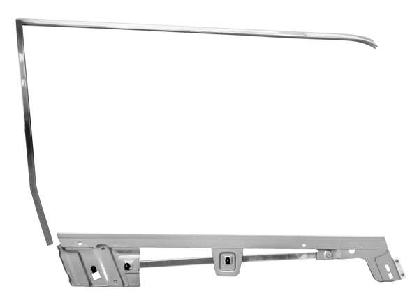 (image for) 67-68 DOOR WINDOW FRAME KIT - RH - Click Image to Close