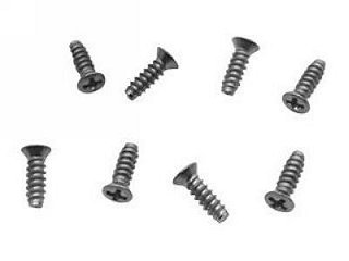 65-66 TAIL LIGHT DOOR SCREWS - 8 PCS (image for) 65-66 TAIL LIGHT DOOR SCREWS - 8 PCS