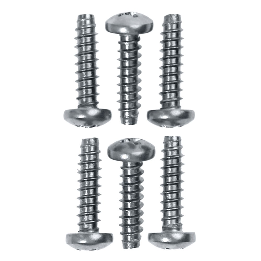 65-69 STAINLESS STEEL HEADLIGHT RING SCREWS - 6 PCS (image for) 65-69 STAINLESS STEEL HEADLIGHT RING SCREWS - 6 PCS