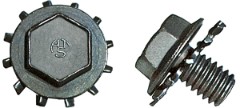 65-68 FORD DOOR GLASS BOLT (image for) 65-68 FORD DOOR GLASS BOLT