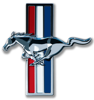 (image for) 15" MUSTANG BADGE