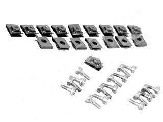 64-66 CONVERTIBLE TOP BOOT SNAPS & RETAINERS (image for) 64-66 CONVERTIBLE TOP BOOT SNAPS & RETAINERS