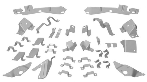 (image for) 65-66 FASTBACK BODY SHELL BRACKET KIT - 37 PCS