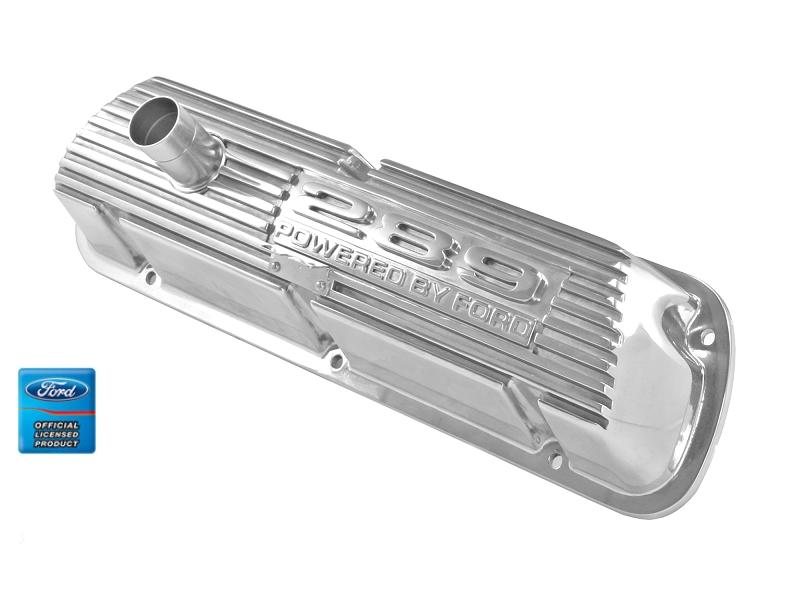 (image for) ALUMINUM VALVE COVERS- POLISHED - 289 PBF