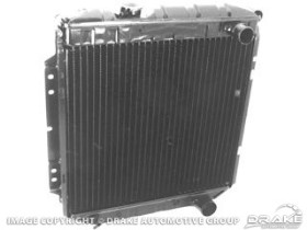 (image for) 71-72 3 ROW COPPER/BRASS 26" RADIATOR 302/350/351/390/400/429
