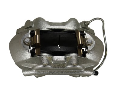 (image for) LH CALIPER - MUSTANG 65-66 LOADED 3/8 INCH INLET SS PISTONS