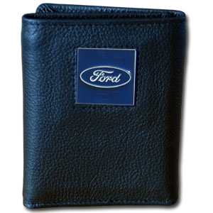 (image for) FORD GENUINE LEATHER TRI-FOLD WALLET