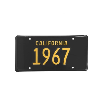 (image for) 67 CALIFORNIA LICENSE PLATE