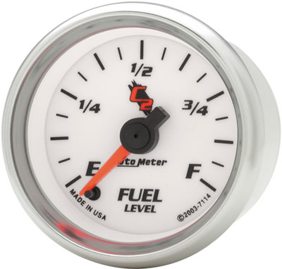 (image for) AUTO METER - C2 FUEL LEVEL - PROGRAMMABLE - 2 1/16"