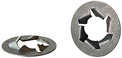 3/8" .78" OD PHOSPHATE PUSH NUT - 20 PCS (image for) 3/8" .78" OD PHOSPHATE PUSH NUT - 20 PCS