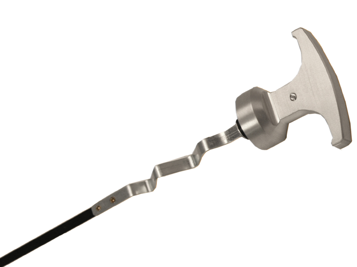 65.73 C4 TRANSMISSION DIP STICK WITH BILLET HANDLE (image for) 65.73 C4 TRANSMISSION DIP STICK WITH BILLET HANDLE