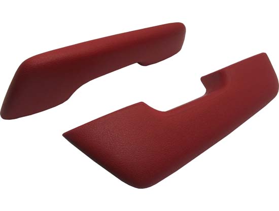 60-64 FALCON ARM REST PADS - STANDARD - RED - PAIR