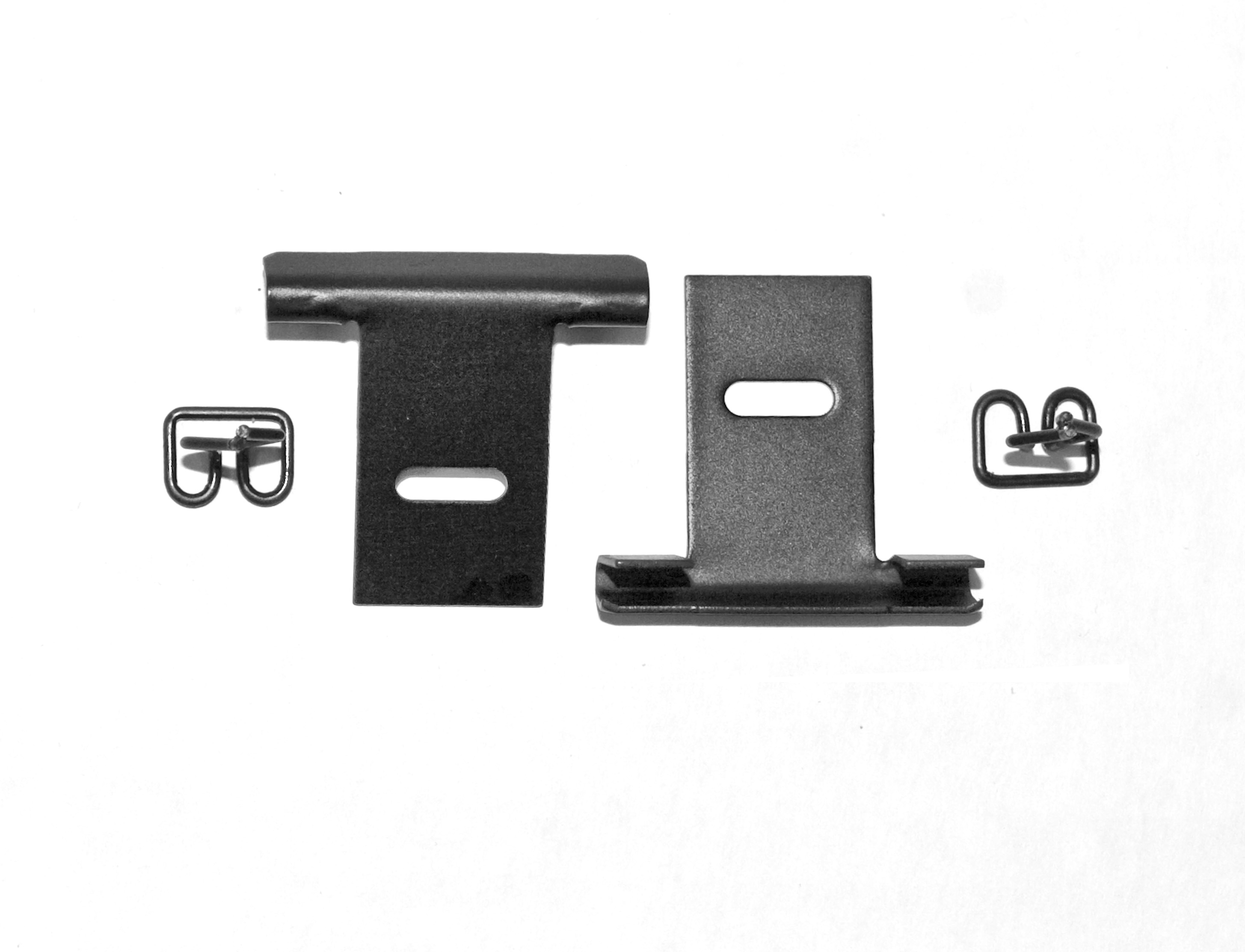 65-70 COUPE PACKAGE TRAY RETAINERS (image for) 65-70 COUPE PACKAGE TRAY RETAINERS