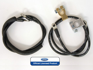 (image for) 64 1/2 V8 BATTERY CABLE KIT (CONCOURS VERSION)