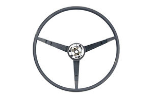 64 1/2 STEERING WHEEL - BLUE (image for) 64 1/2 STEERING WHEEL - BLUE