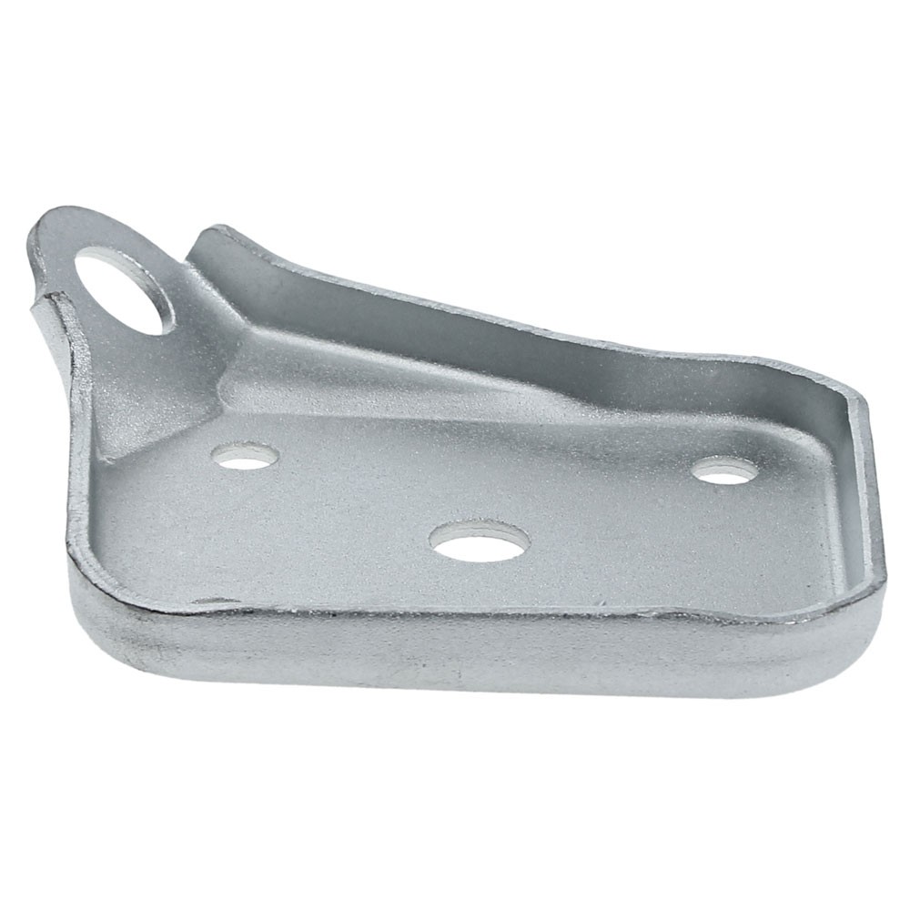 65-66 LH REAR SPRING SHOCK PLATE (image for) 65-66 LH REAR SPRING SHOCK PLATE