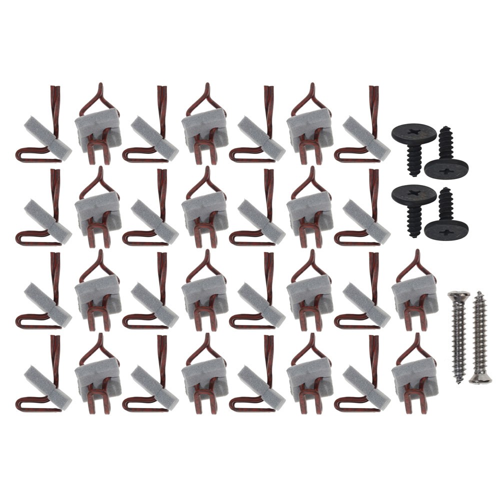 65-66 DELUXE DOOR PANEL CLIPS - 36 PCS (image for) 65-66 DELUXE DOOR PANEL CLIPS - 36 PCS