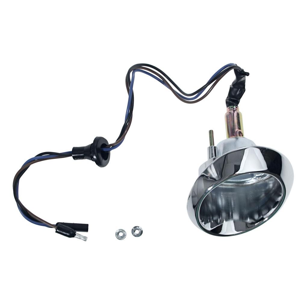 65-66 LH PARKING LIGHT BODY - REPRODUCTION (image for) 65-66 LH PARKING LIGHT BODY - REPRODUCTION