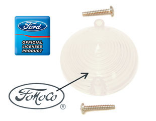 65-66 CLEAR PARKING LIGHT LENS - FOMOCO (image for) 65-66 CLEAR PARKING LIGHT LENS - FOMOCO