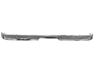 (image for) 65-66 CHROME REAR BUMPER - REPRODUCTION