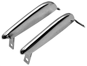 (image for) 65-66 FRONT BUMPER GUARDS - LH & RH
