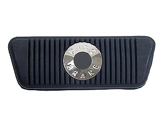 65-67 AUTOMATIC TRANSMISSION DISC BRAKE PEDAL PAD (image for) 65-67 AUTOMATIC TRANSMISSION DISC BRAKE PEDAL PAD