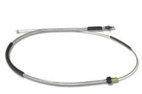 1965 6 OR 8 CYL PARKING BRAKE REAR CABLE ASSEMBLY (image for) 1965 6 OR 8 CYL PARKING BRAKE REAR CABLE ASSEMBLY