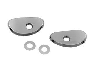 65-66 PONY DOOR ESCUTCHEON PLATE - STAINLESS STEEL (image for) 65-66 PONY DOOR ESCUTCHEON PLATE - STAINLESS STEEL