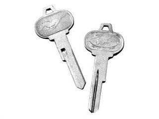 (image for) 65-66 PONY TRUNK KEY BLANK - Click Image to Close