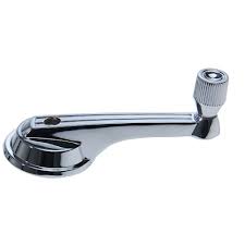 65-67 SCREW ON WINDOW CRANK HANDLE WITH CHROME KNOB (image for) 65-67 SCREW ON WINDOW CRANK HANDLE WITH CHROME KNOB