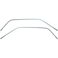 (image for) 65-68 COUPE DRIP RAIL MOLDING SET - PAIR