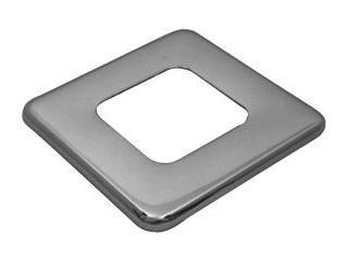 65-68 3 & 4 SPEED CHROME SHIFT BOOT RETAINER (image for) 65-68 3 & 4 SPEED CHROME SHIFT BOOT RETAINER