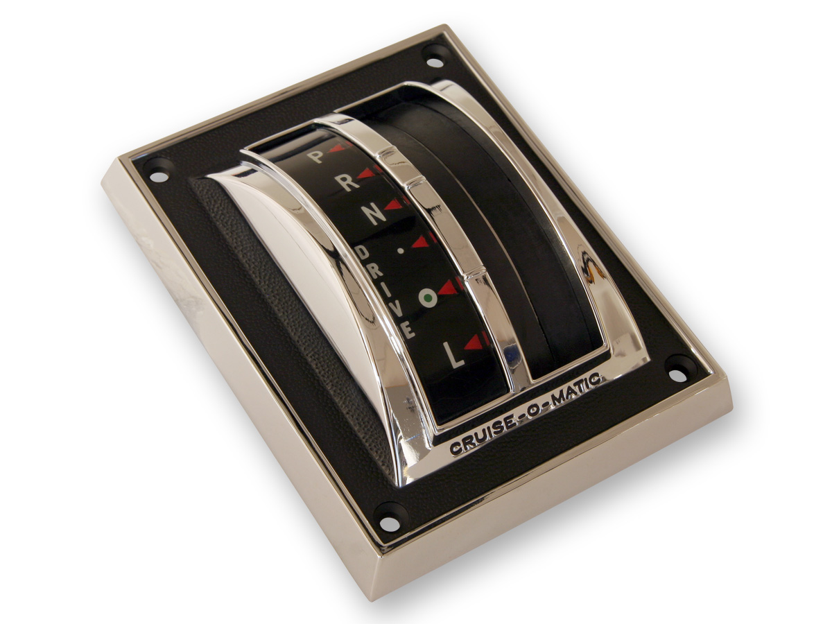 65-66 AUTOMATIC SHIFTER COVER BEZEL (image for) 65-66 AUTOMATIC SHIFTER COVER BEZEL