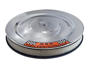 65-70 HI-PO REPLICA AIR CLEANER - CHROME (image for) 65-70 HI-PO REPLICA AIR CLEANER - CHROME