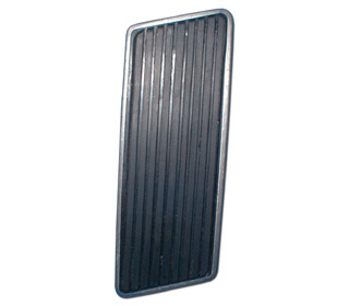 (image for) 65-68 GAS ACCELERATOR PEDAL PAD WITH TRIM