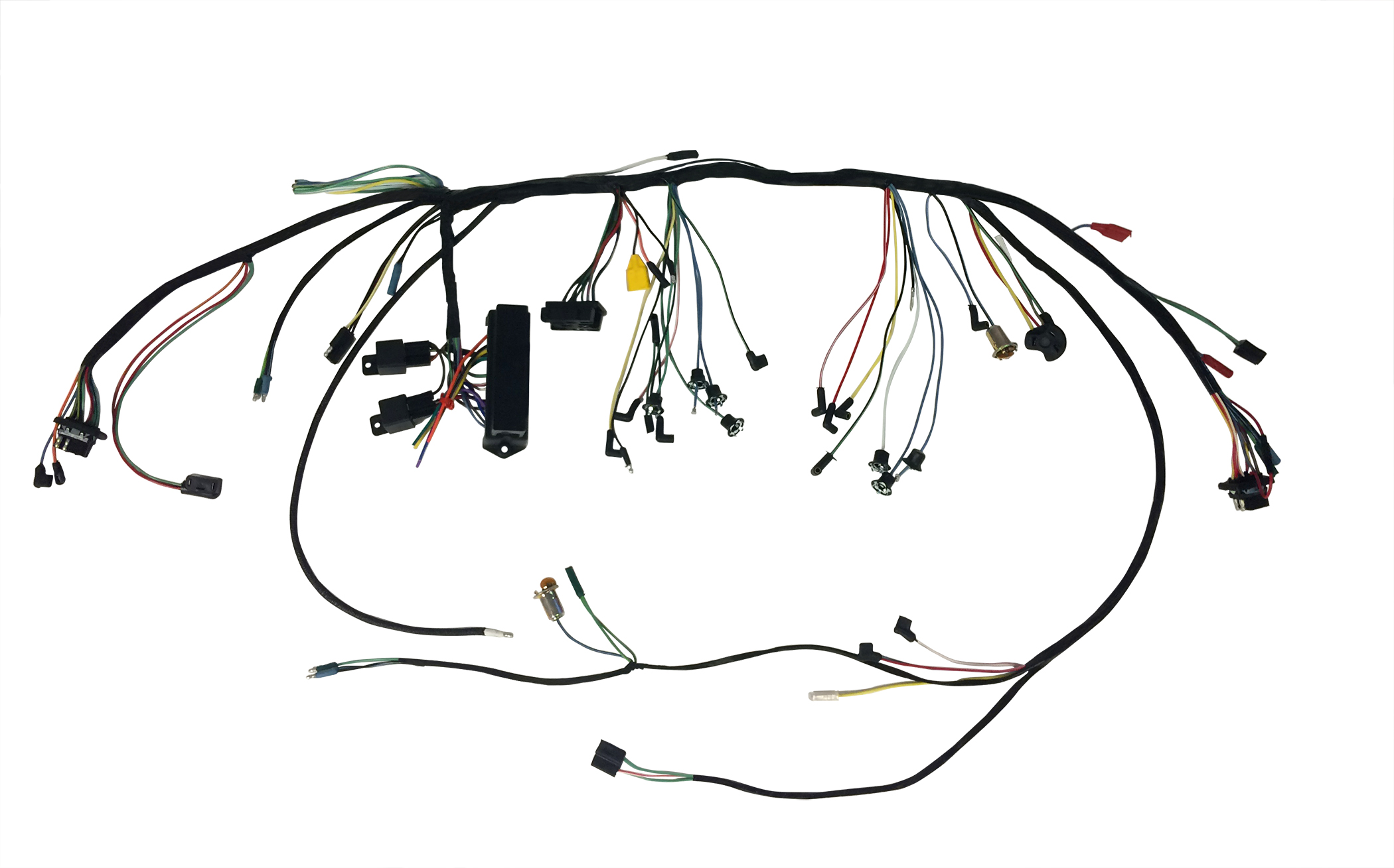 (image for) 66 UNDERDASH WIRING HARNESS WITH PREMIUM FUSE BOX