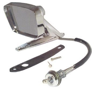 67-68 LH REMOTE MIRROR - REPRODUCTION (image for) 67-68 LH REMOTE MIRROR - REPRODUCTION