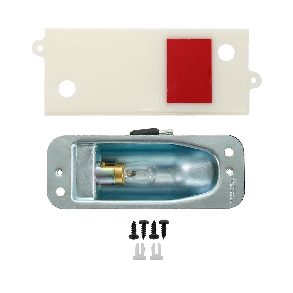 67-68 DELUXE DOOR LIGHT ASSEMBLY (image for) 67-68 DELUXE DOOR LIGHT ASSEMBLY